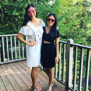 Lovers + Friends LBD with Cutout